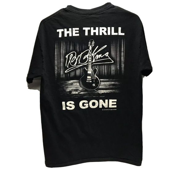 Bb King The King Of The Blues World Wide BB King The Thrill Is Gone Shirt Sz Med - Picture 1 of 5